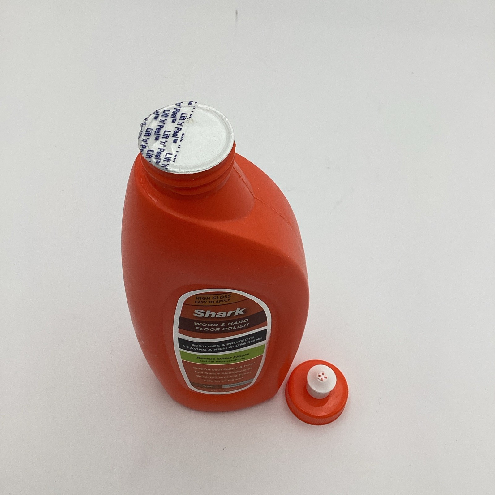 Shark Wood And Hard Floor Polish High Gloss Bottle 16 Oz. Safe For All Floors