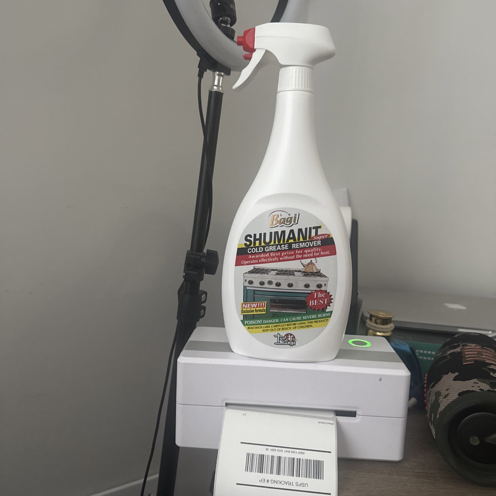 SHUMANIT Cold Grease Remover 25.4FL Oz