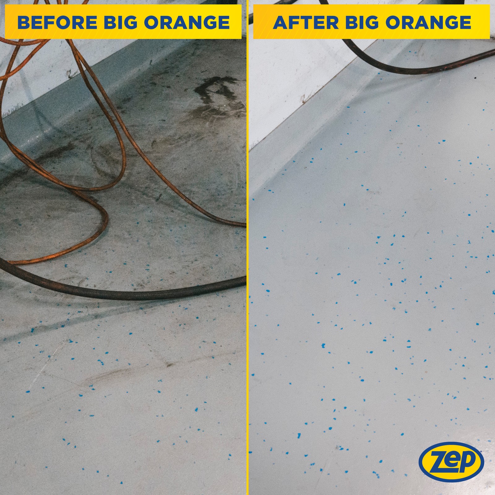 Zep Big Orange Heavy Duty Liquid Citrus Degreaser – 1 Gallon (Case of 4) 41524 –