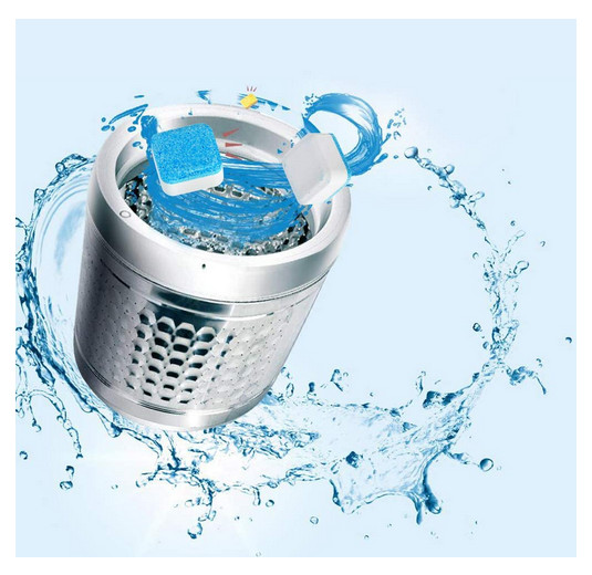 15 or 30 Pieces Solid Washing Machine Cleaner Effervescent Tablet Washer Cleaner