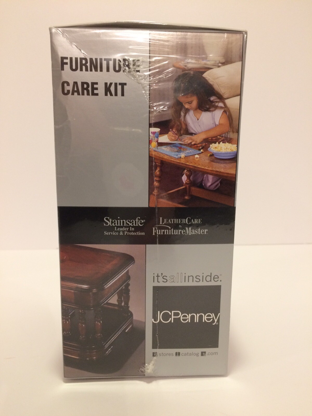STAINSAFE Diamond Supreme FABRIC/ LEATHER / WOOD Furniture Care Cleaning Kit NIB