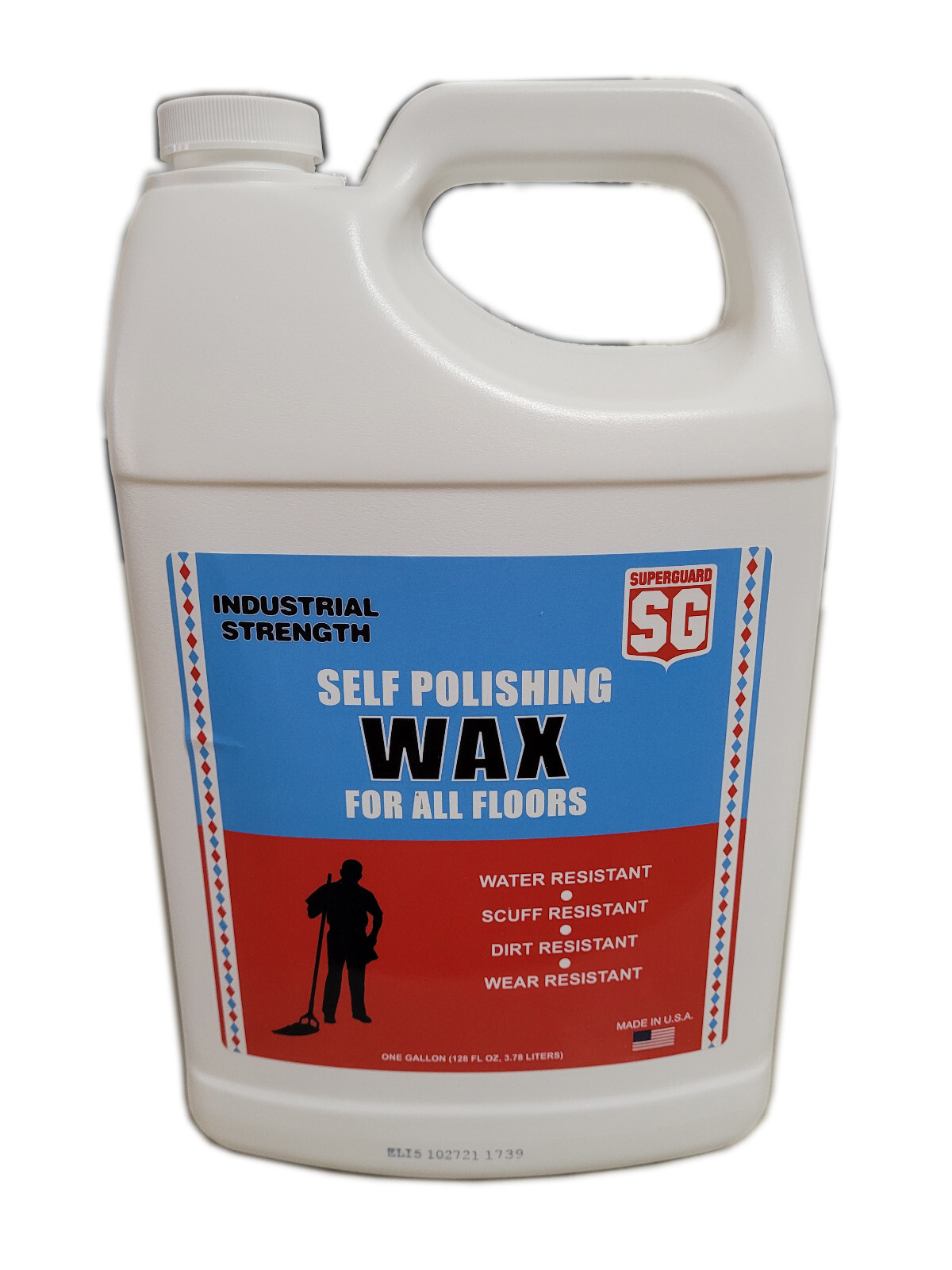 Safeguard 128 OZ Fluid Ounce Industrial Strength Self Polishing Floor Wax