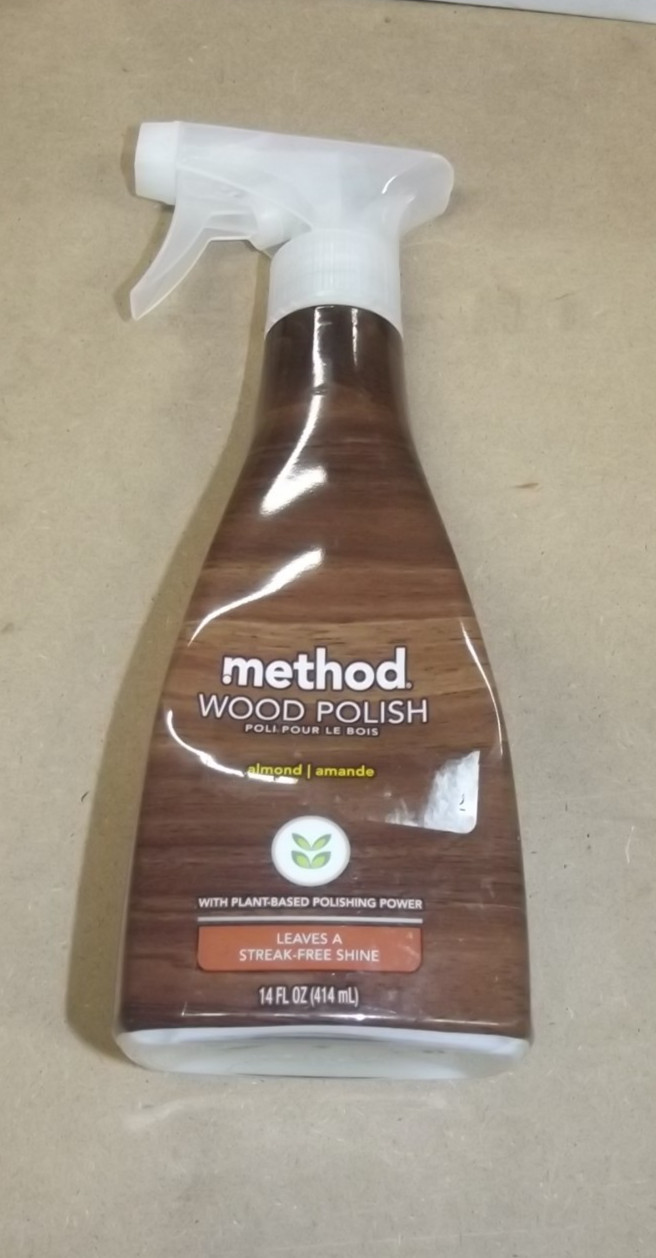 Method 14 fl oz Almond Wood Furniture Polish Streak-Free T100