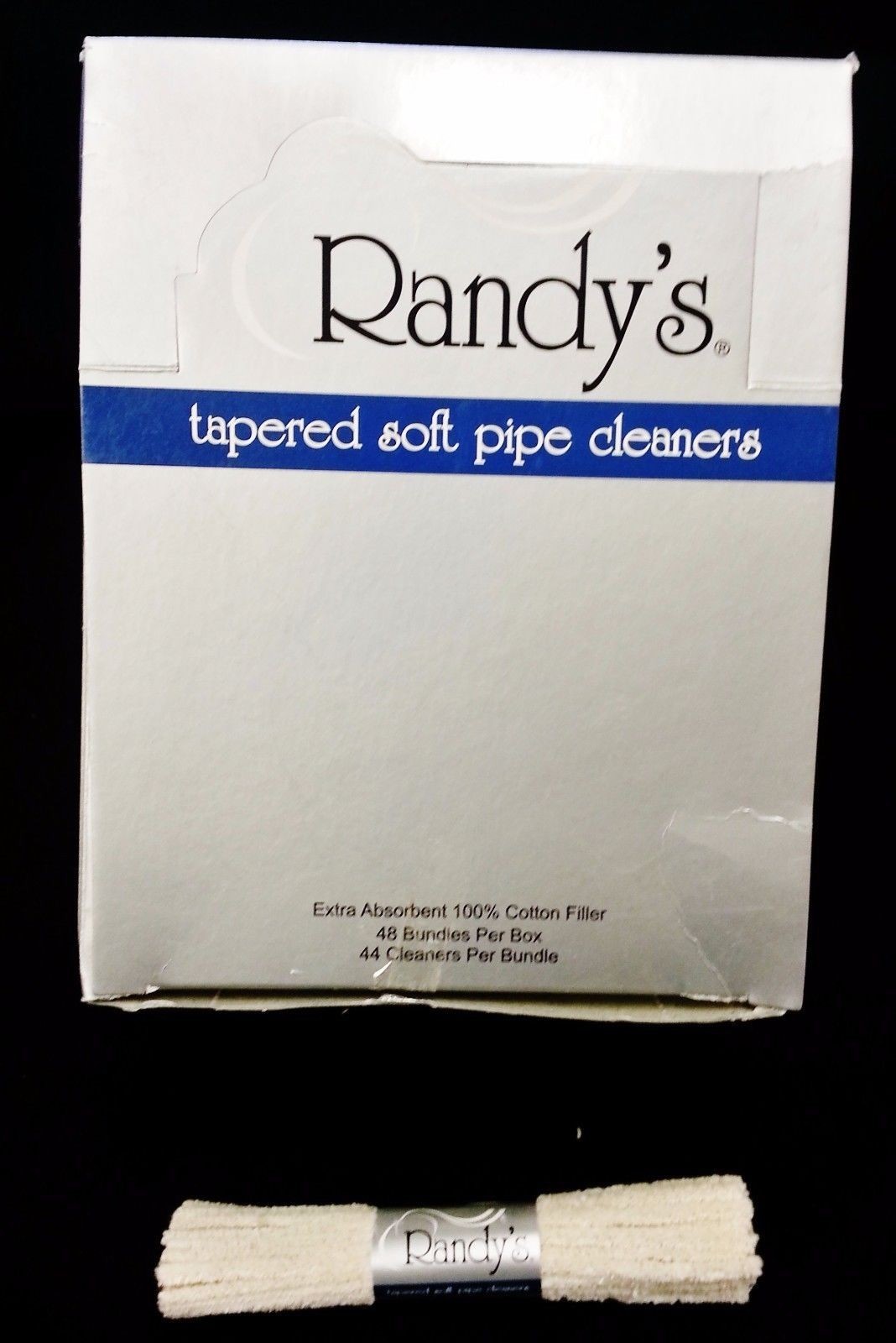 Full Box 48 Bundle 44 Count Randy’s Tapered Soft Pipe Cleaners 2112 Total Pieces