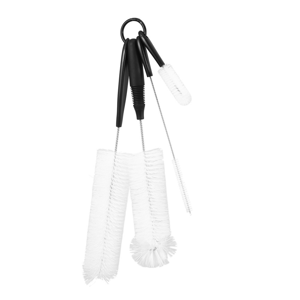 4 Pcs Coffee Cup Cleaner Brush Long Handle Small Bottle Brushes for Cleaning