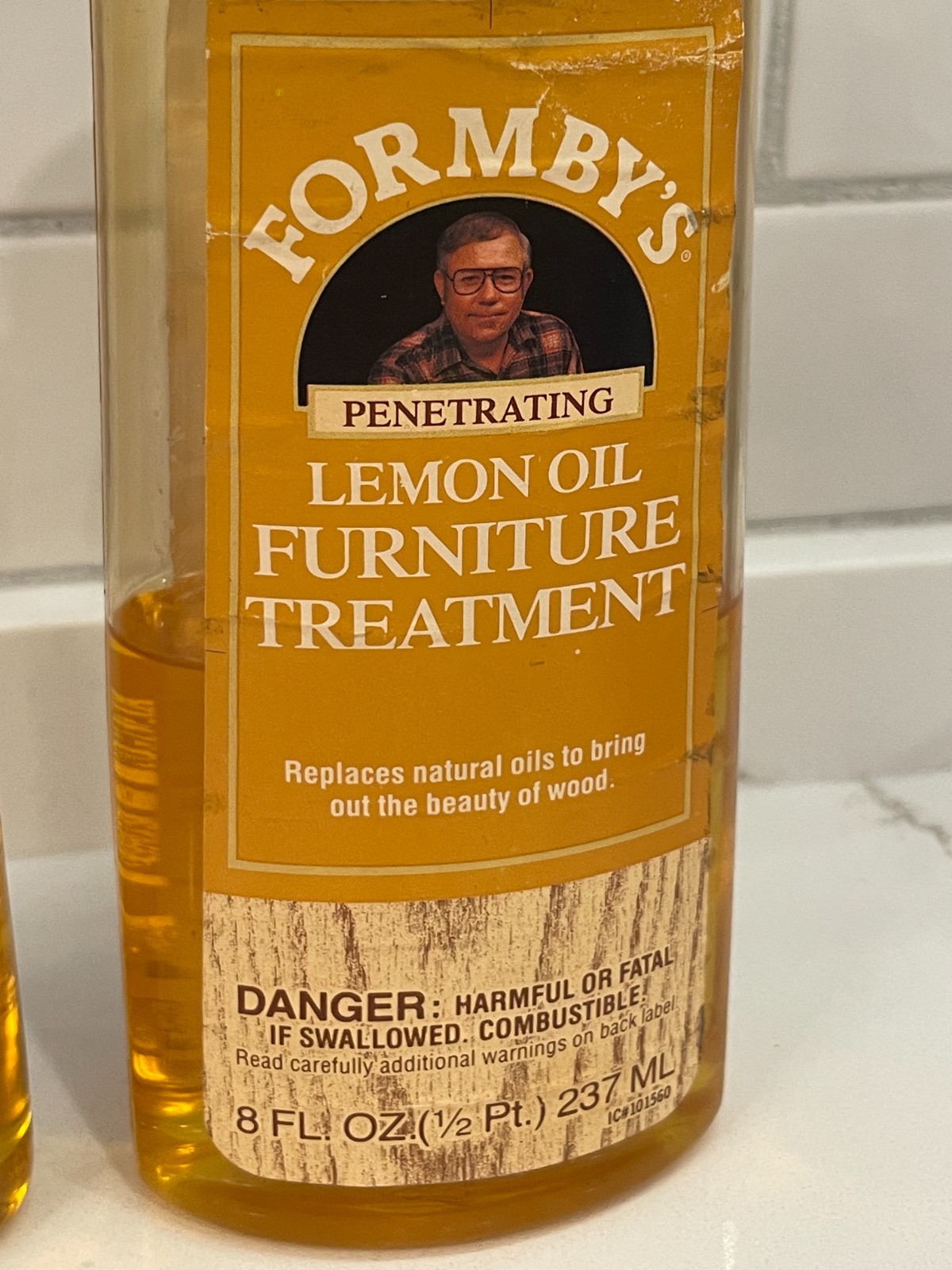 Lot 2 Formby’s Lemon Oil Treatment Wood Furniture Clean 16 fl oz 80% + 40% Full