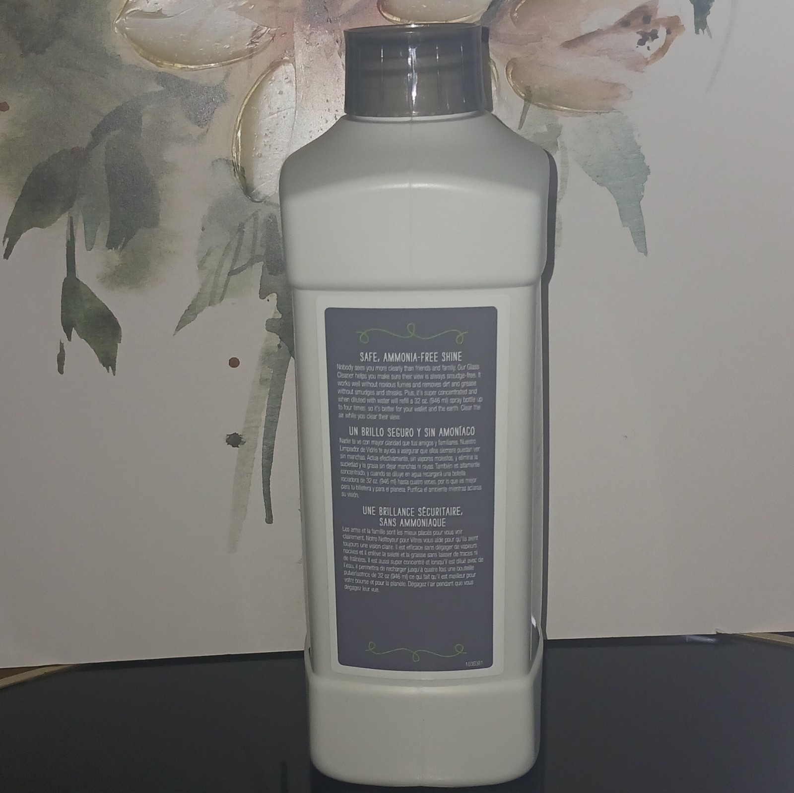 Amway Home Glass Cleaner Refill Concentrate 1L 33.8 fl oz Ammonia-Free
