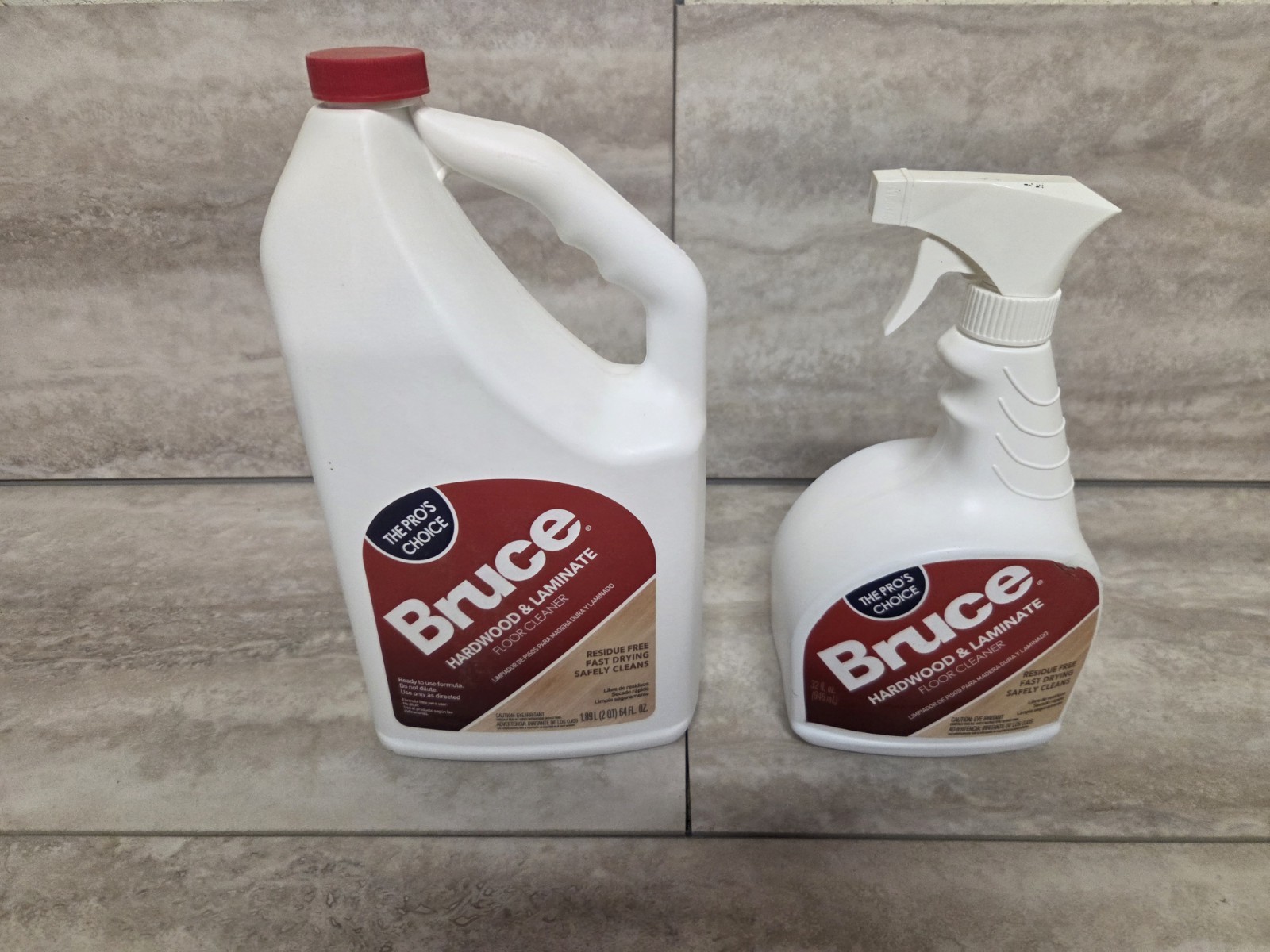 Bruce Hardwood & Laminate Floor Cleaner for All No-Wax Urethane Finish Refill