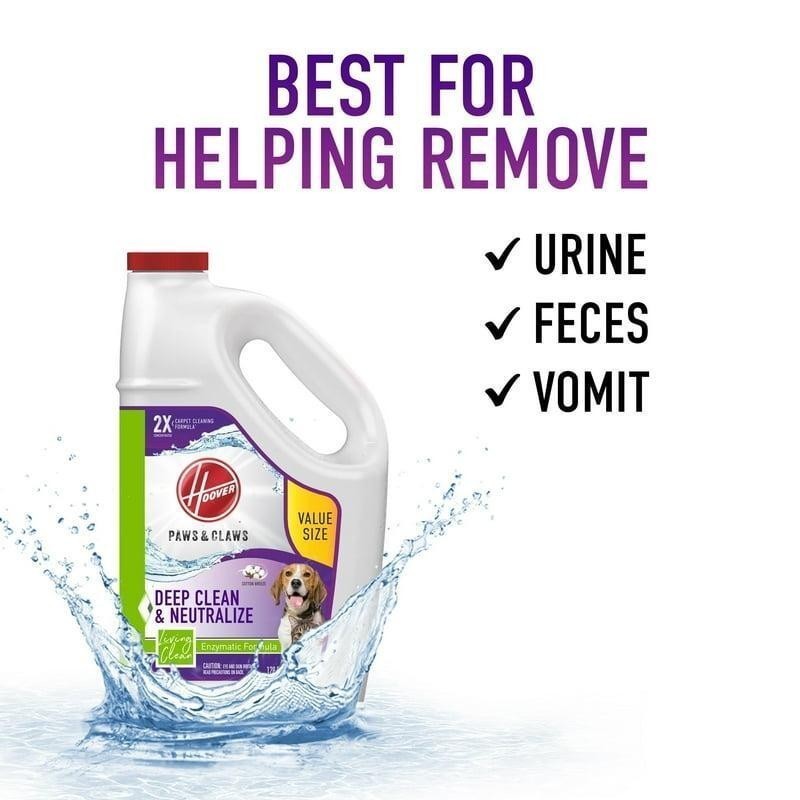 Paws Claw Pet Stain Odor Remover Carpet Enzyme Cleaning Concentrated Formula New