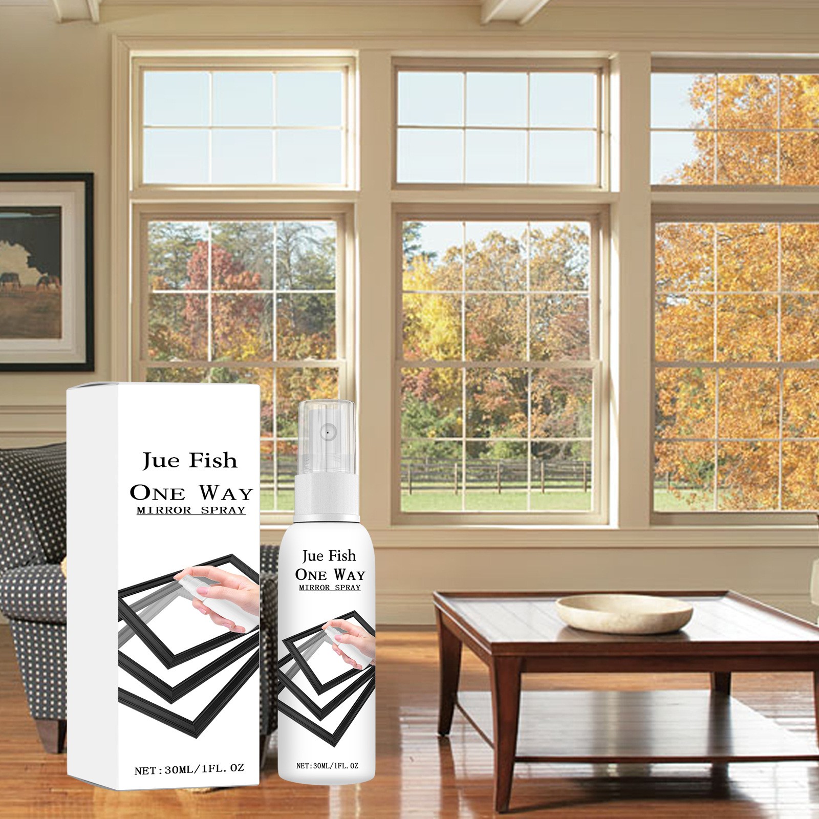 Reflective Window Spray, Window Spray for Home and Car, Glass Reflective Coating
