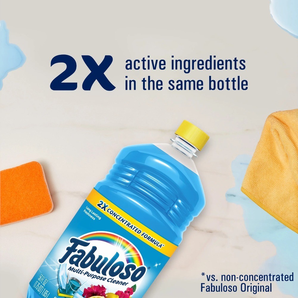 Multi-Purpose Cleaner and Floor Cleaner Concentrated 2X Tropical Spring Scent 56