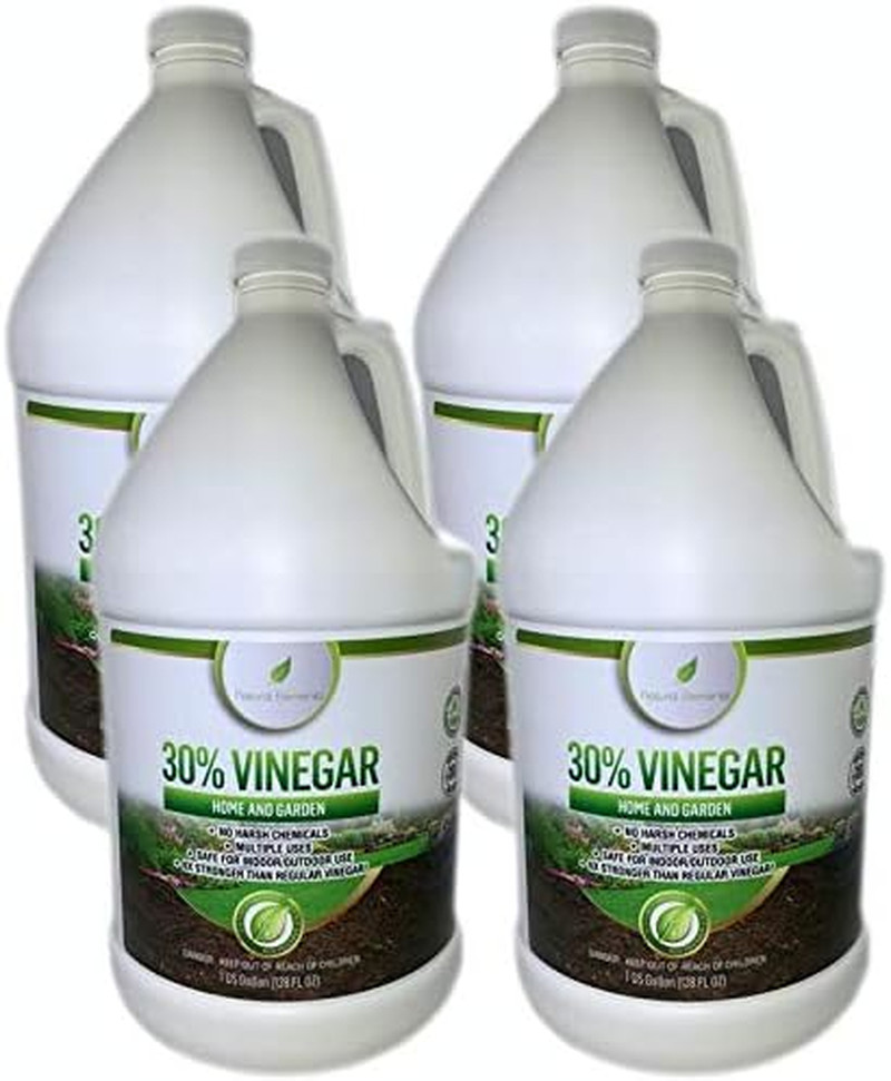30% Vinegar | (4) 1 Gallon Pack | Home and Garden Vinegar