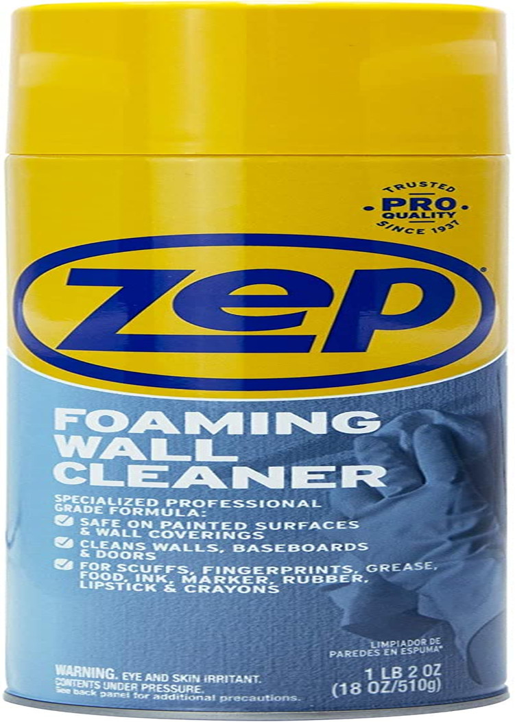 Foaming Wall Cleaner – Scrub free for crayons, grease, fingerprints, formula 18