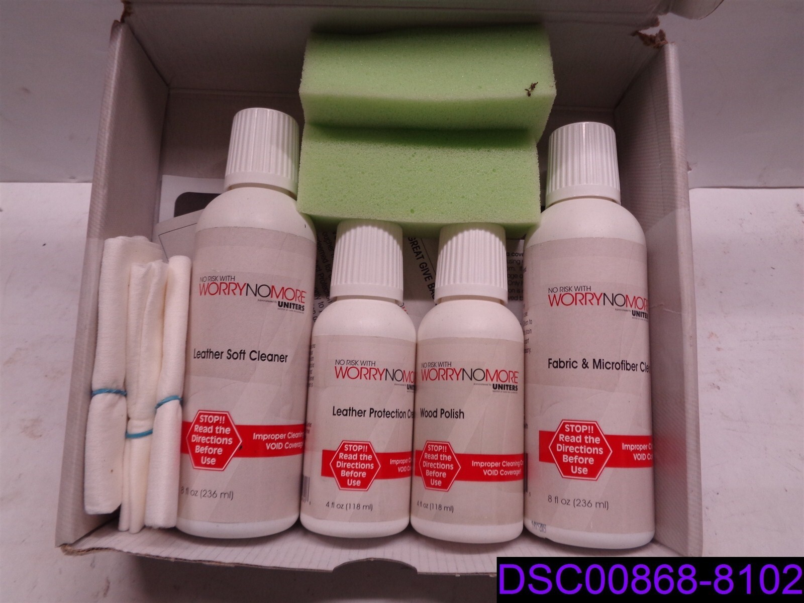 Worry No More Furniture & Upholstery Protection Kit