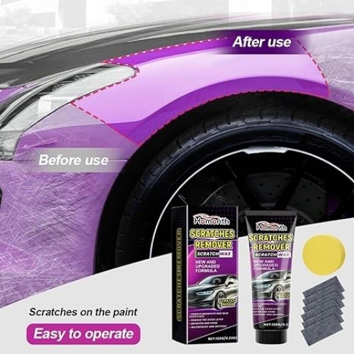 Cleaning Cloth and Scratch Repair Paste, Cleaning Cloth Scratch Remover for Deep