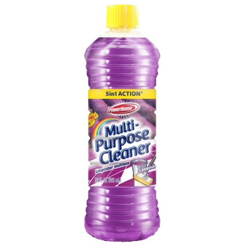 12x Powerhouse Lavender Cleaner Multi Purpose Household Liquid Scented Lot 28oz