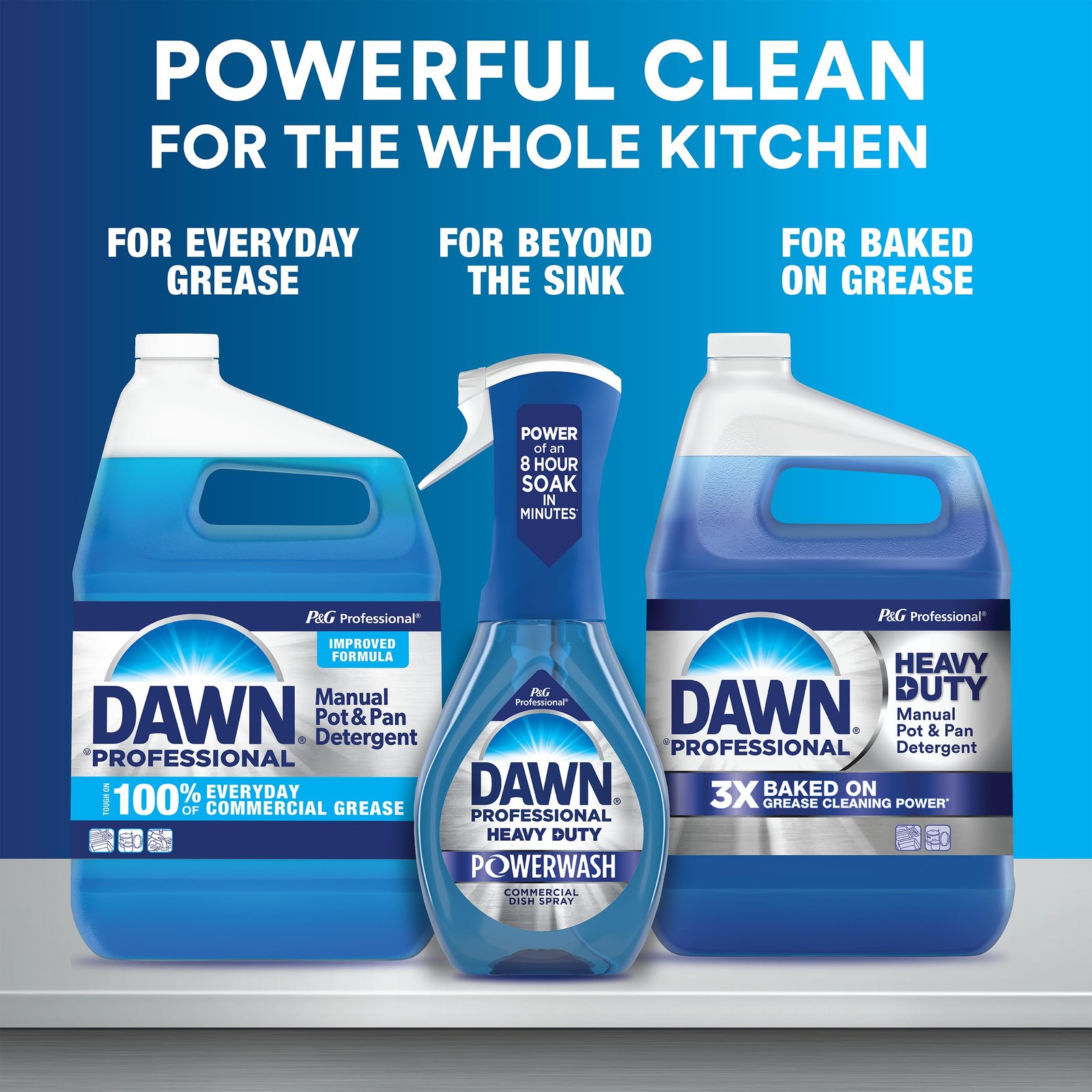 Grease Cleaner Degreaser Kitchenware Commercial Kitchen Liquid Polish 16oz 6 Pcs