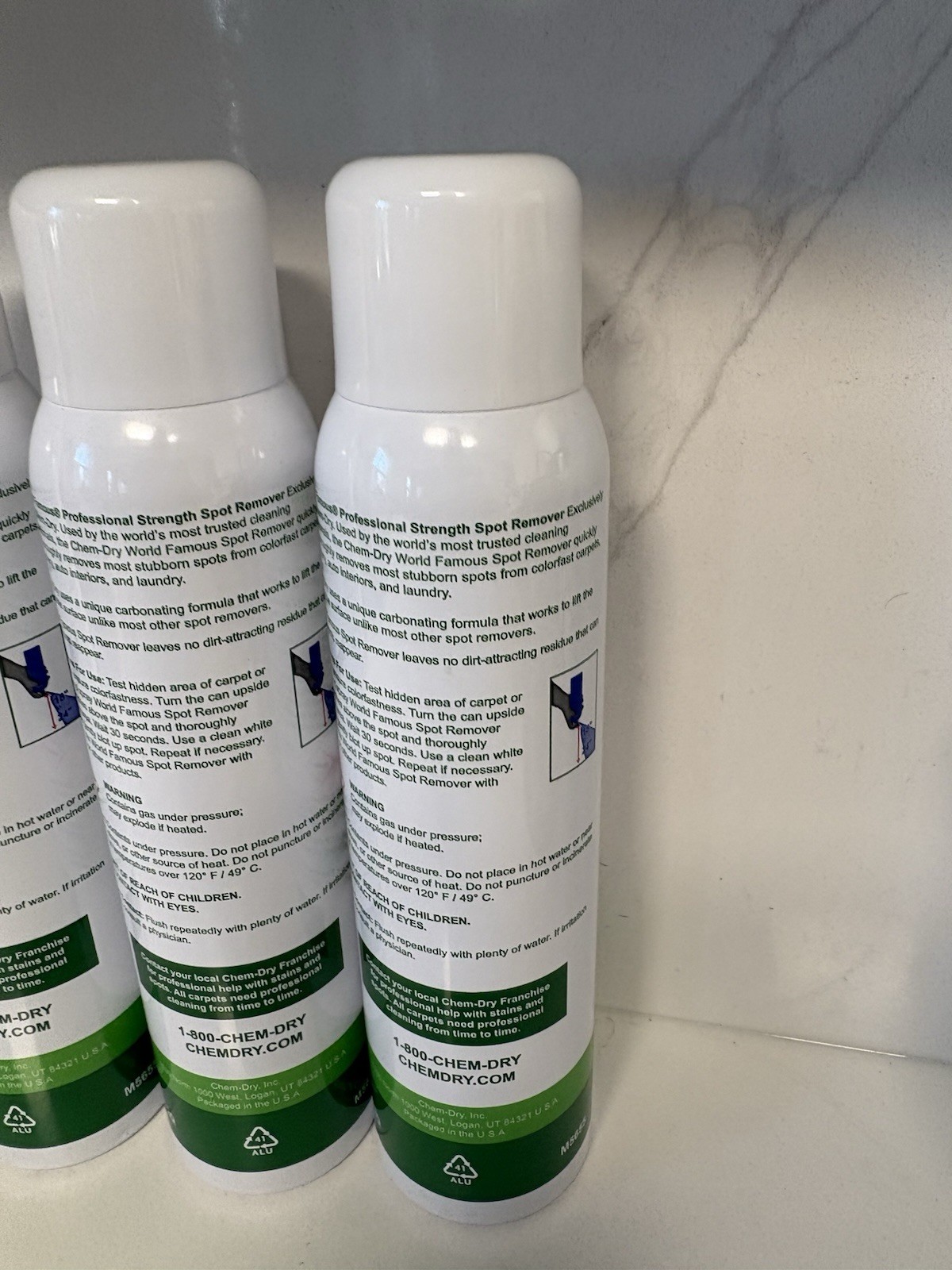 Chem Dry Professional Strength Spot Remover Concentrate 3 Pk 20 oz Cans Chemdry