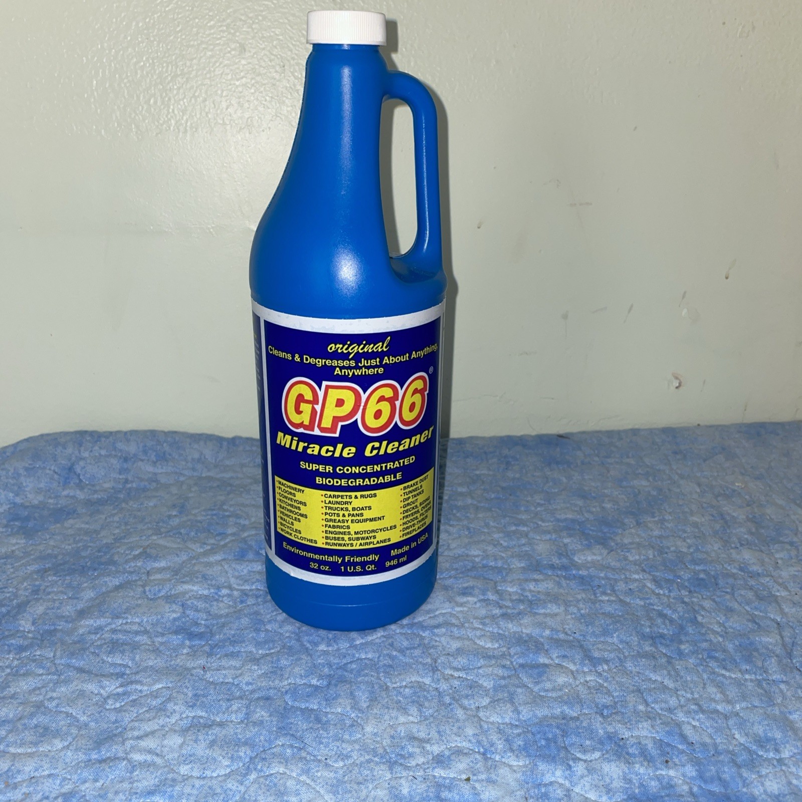 GP66 Miracle Cleaner Concentrated Biodegradable 32 oz Sealed