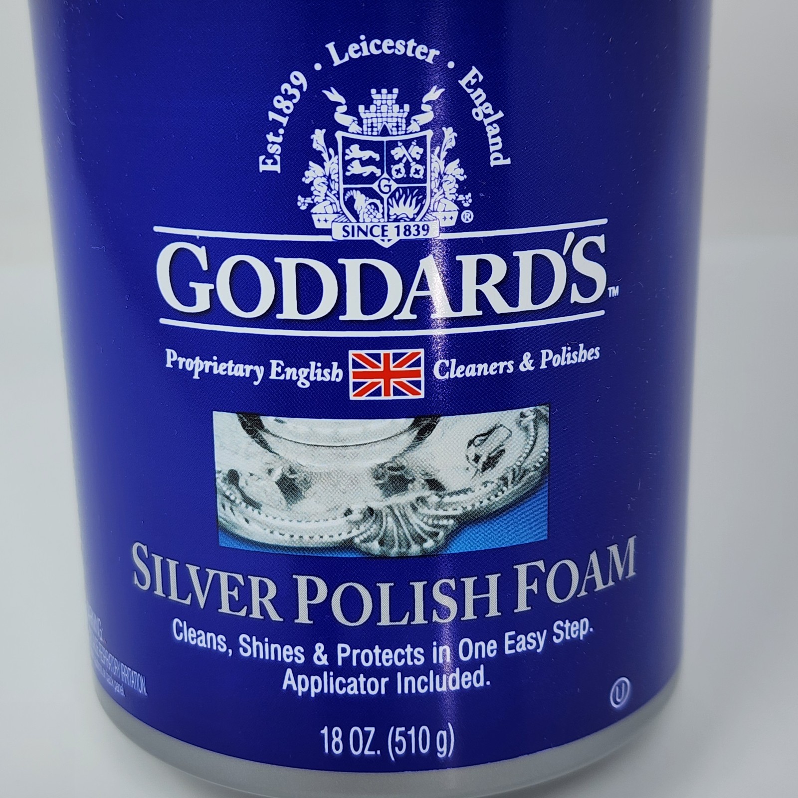 Goddard’s Silver Polish Foam Tarnish-Resistant Cleaner 18 oz Each (6 Pack)