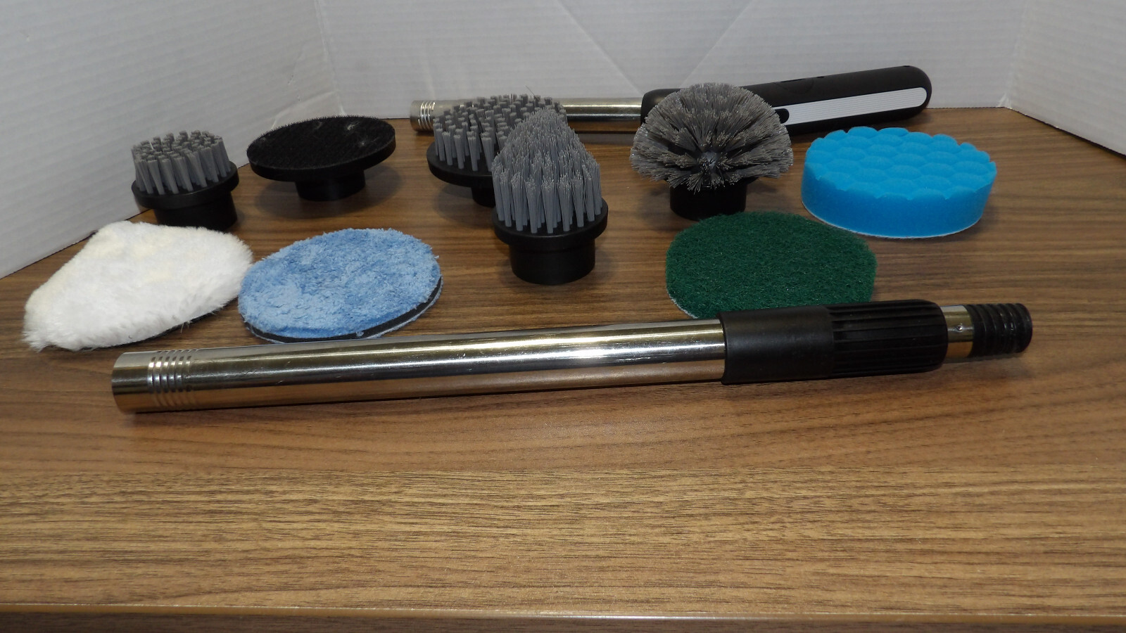 Leebein Electric Spin Scrubber Cordless Cleaning REPLACEMENT BRUSHES PADS handle