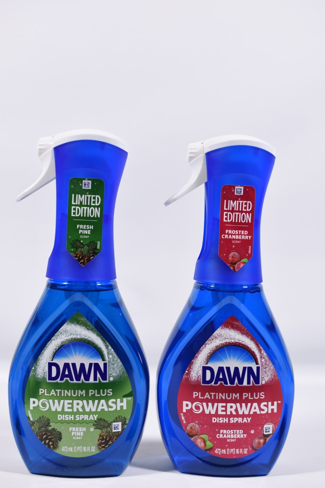 Limited Edition Dawn Powerwash Spray Dish Soap Fresh Pine Frosted Cranberry 16oz