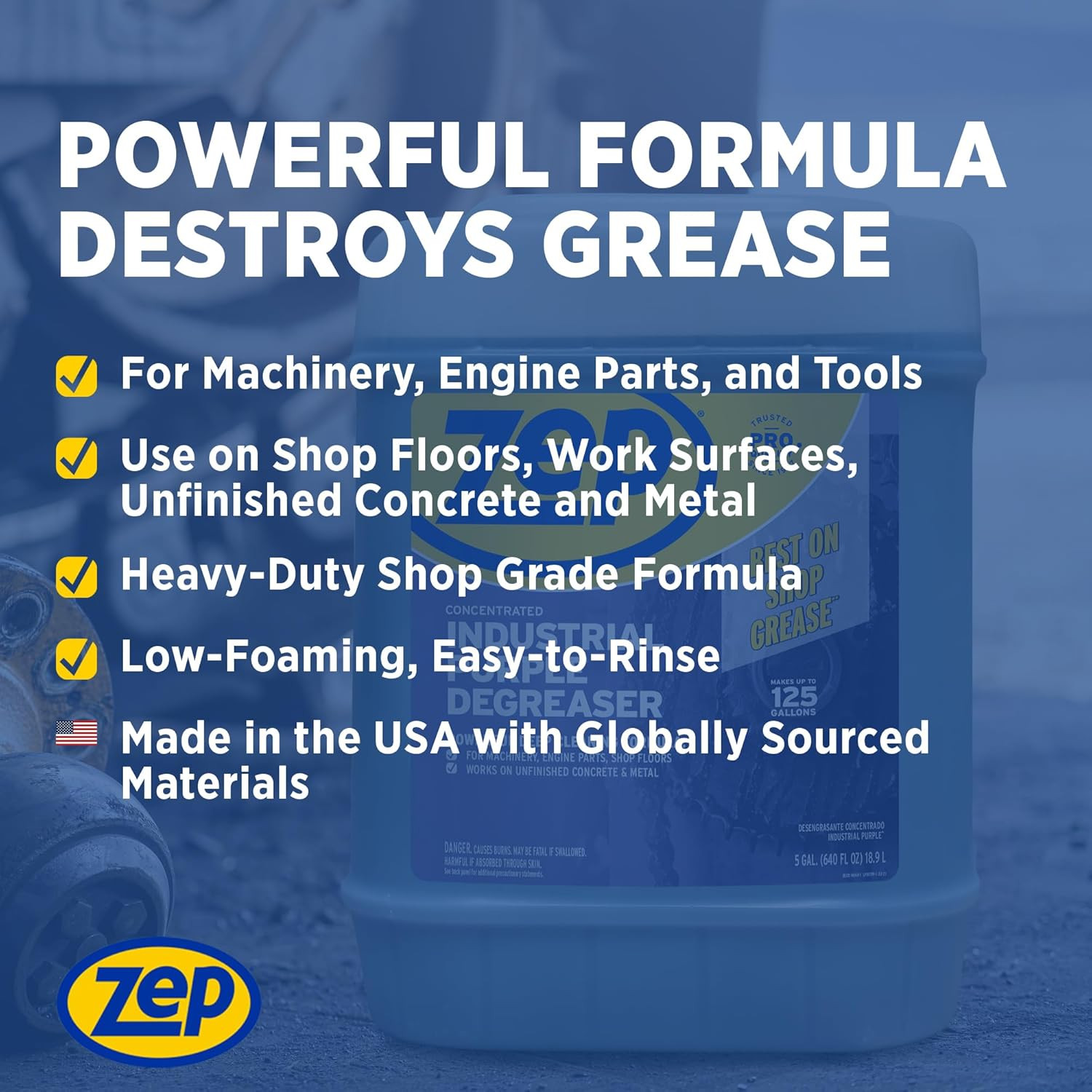 Industrial Purple Cleaner and Degreaser Concentrate – 5 Gallon (Case of 1) R4581