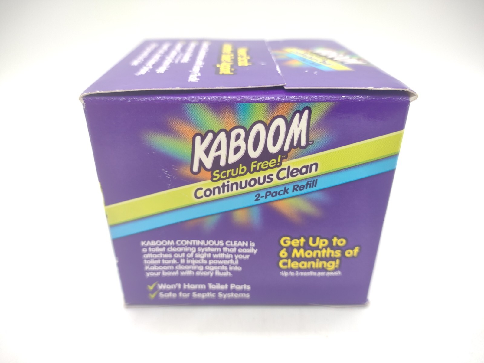 Kaboom 2-Pack Refill – Kaboom Scrub Free! Continuous Clean with OxiClean