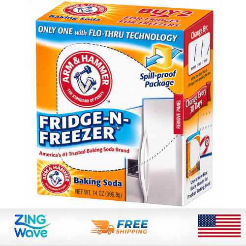 Arm & Hammer Fridge-N-Freezer Baking Soda 14 oz Odor Absorber