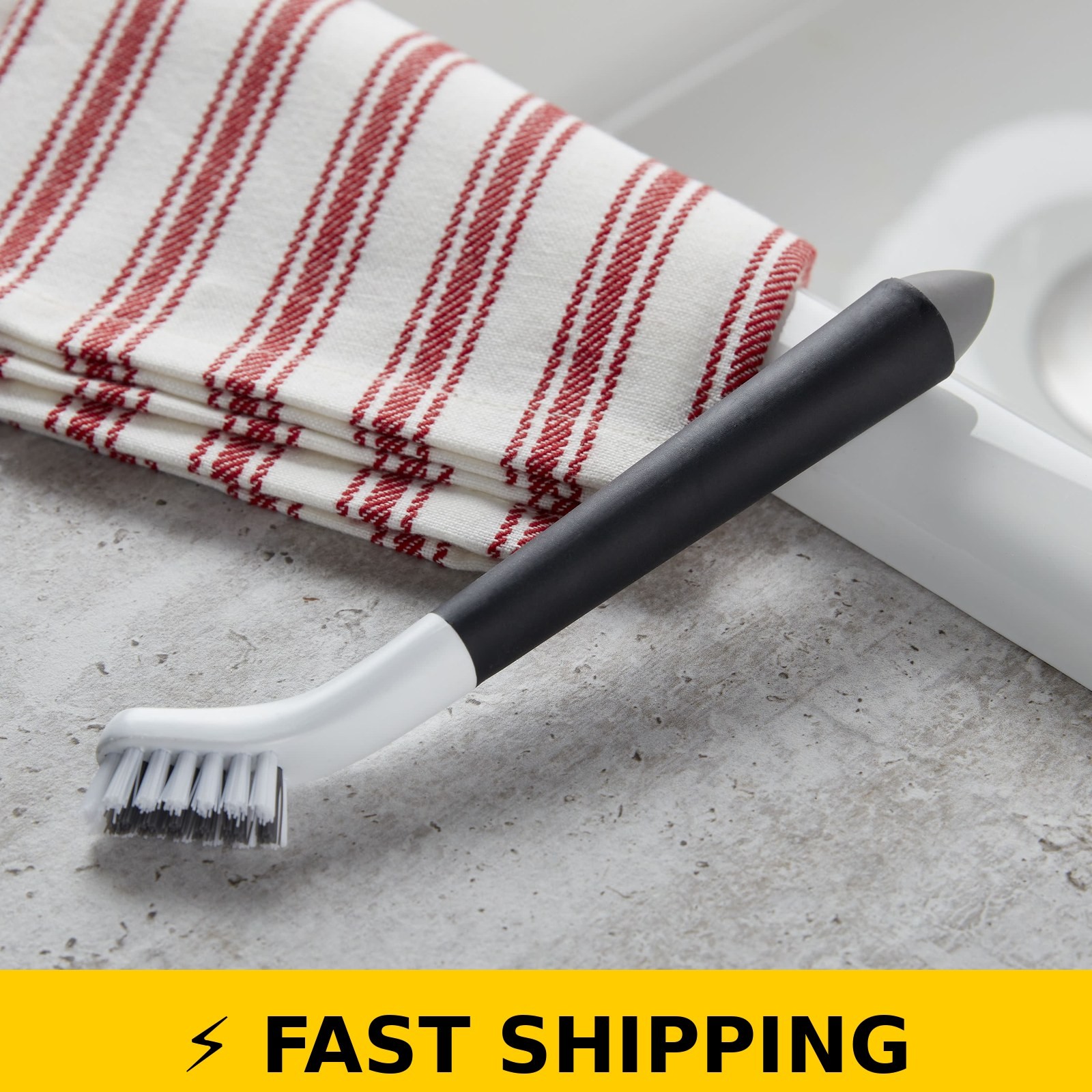 KitchenAid 2-Piece Dish Brush Set – Black