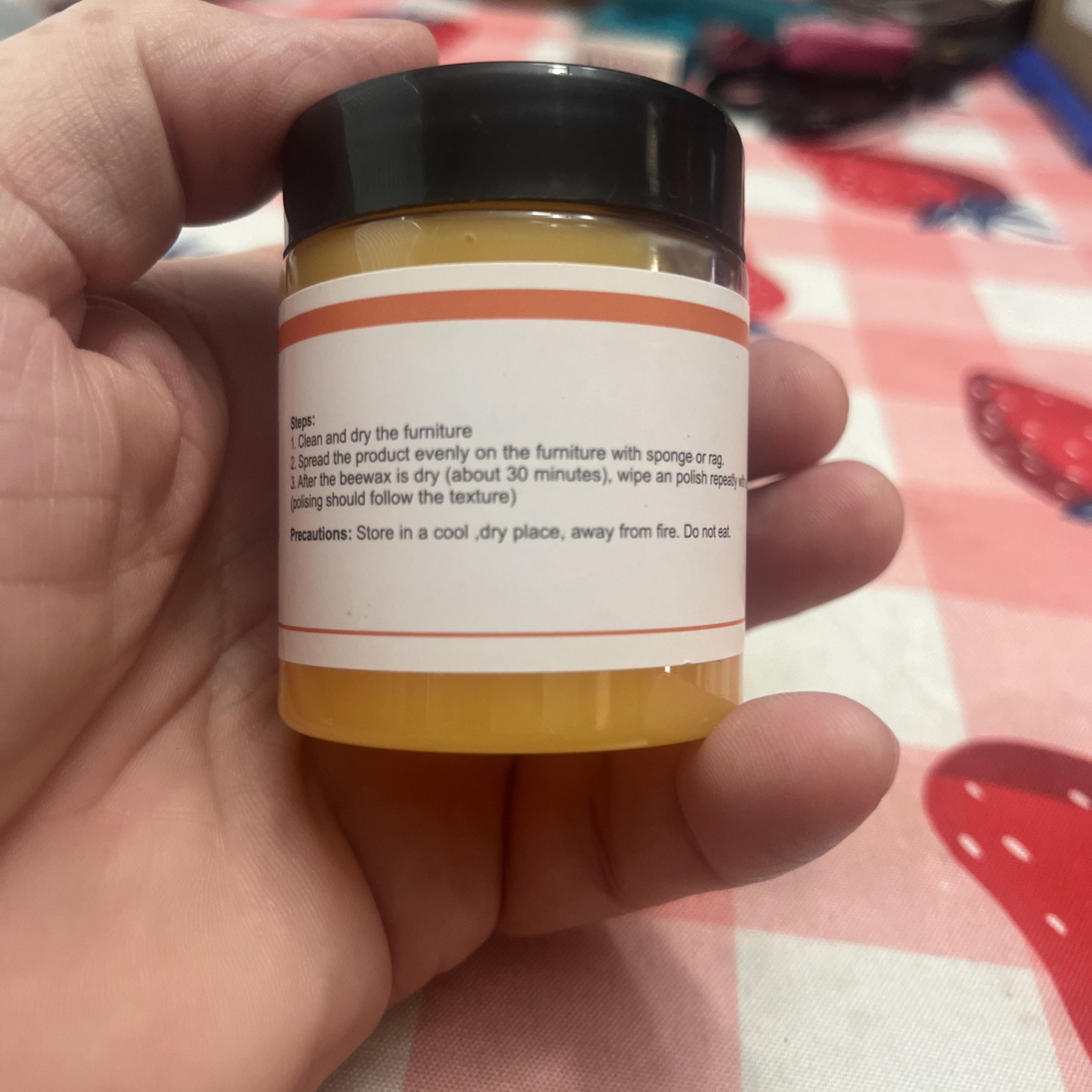 Beewax Furniture Polish Beeswax – Traditional Natural Wood Wax. 80 Gram Sealed.
