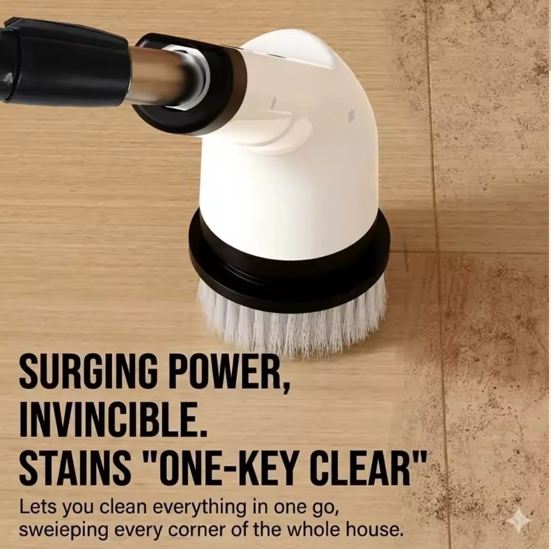9 IN 1 Electric Spin Scrubber Cordless Power Cleaning Brush Rechargeable cleaner
