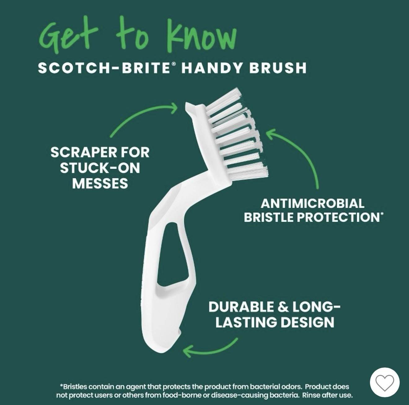 New Sink And Drain Mini Handy Scrubber Brush For Kitchen Bathroom RV Tub