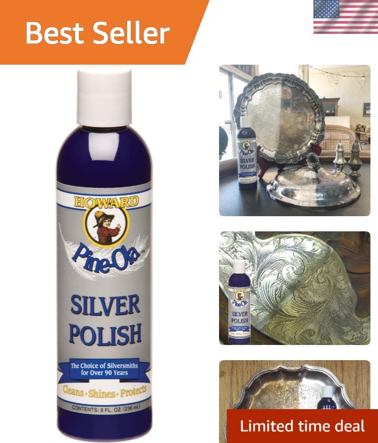 8 oz Pine-Ola Silver Polish – Revive and Protect Your Cherished Silverware