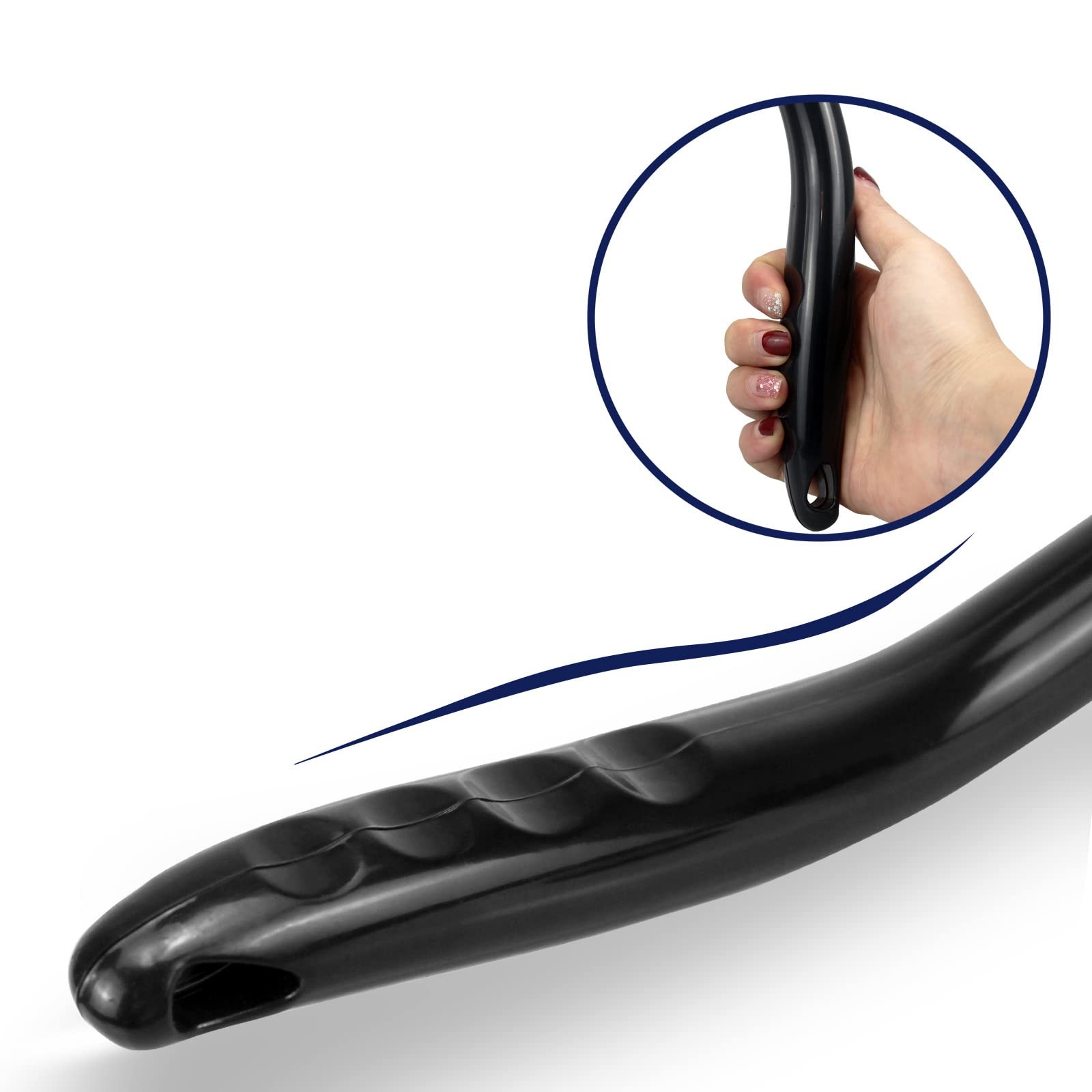 Car Windshield Cleaning Tool with 4 Reusable Microfiber Pads and Extendable