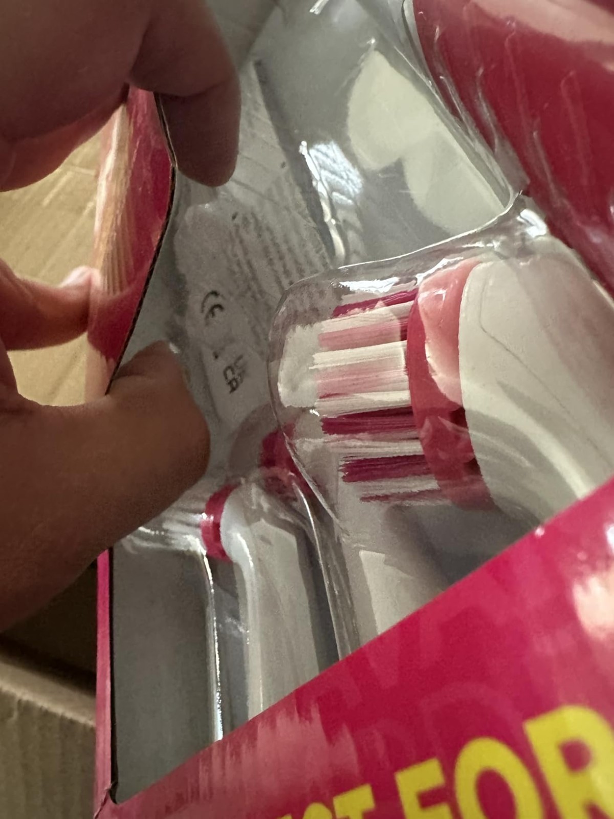 The Pink Stuff Cleaning Electric Scrubber 4 Piece Brush Head Kit