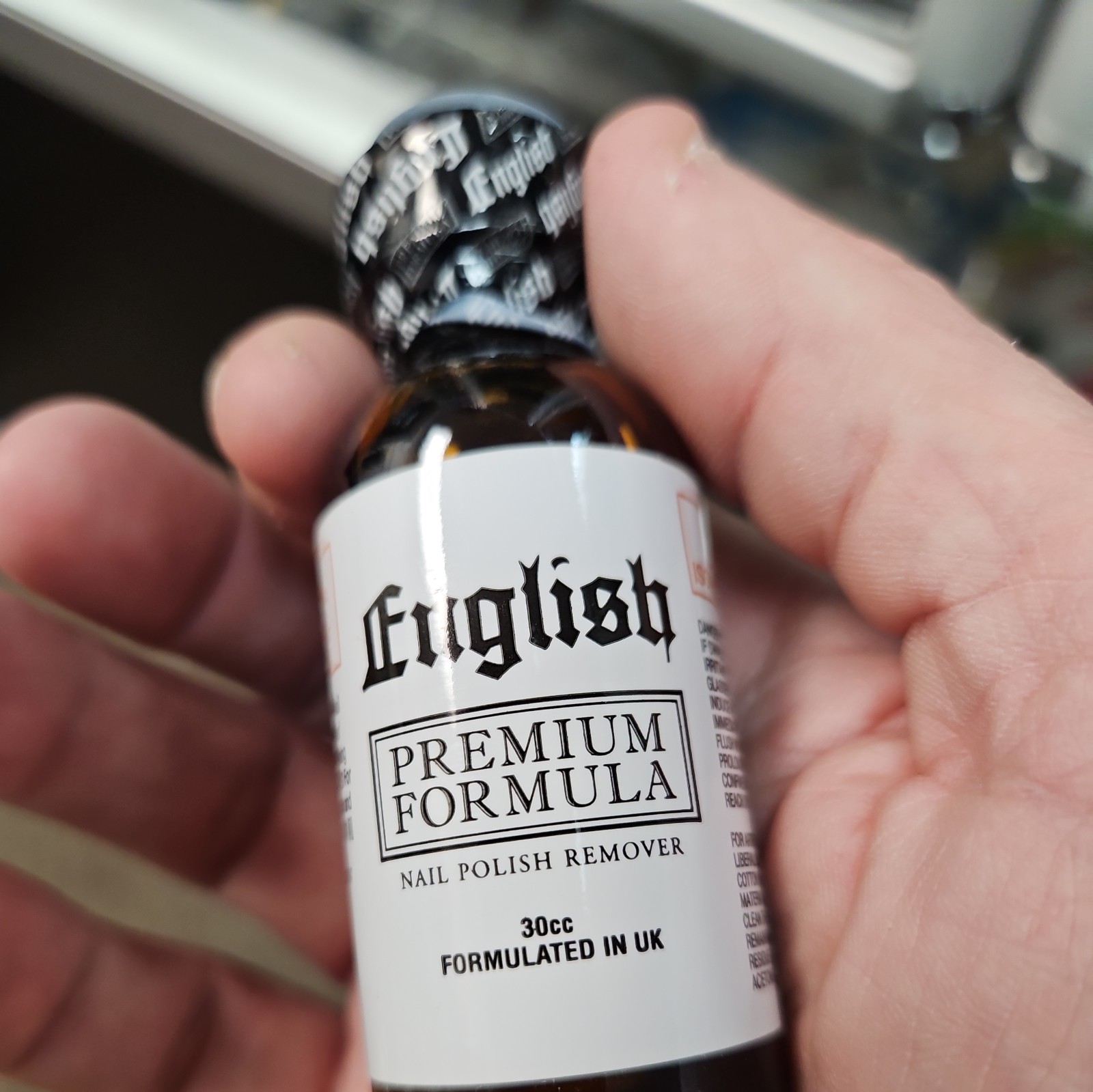 english Leather Cleaner Brown bottle-30 ml