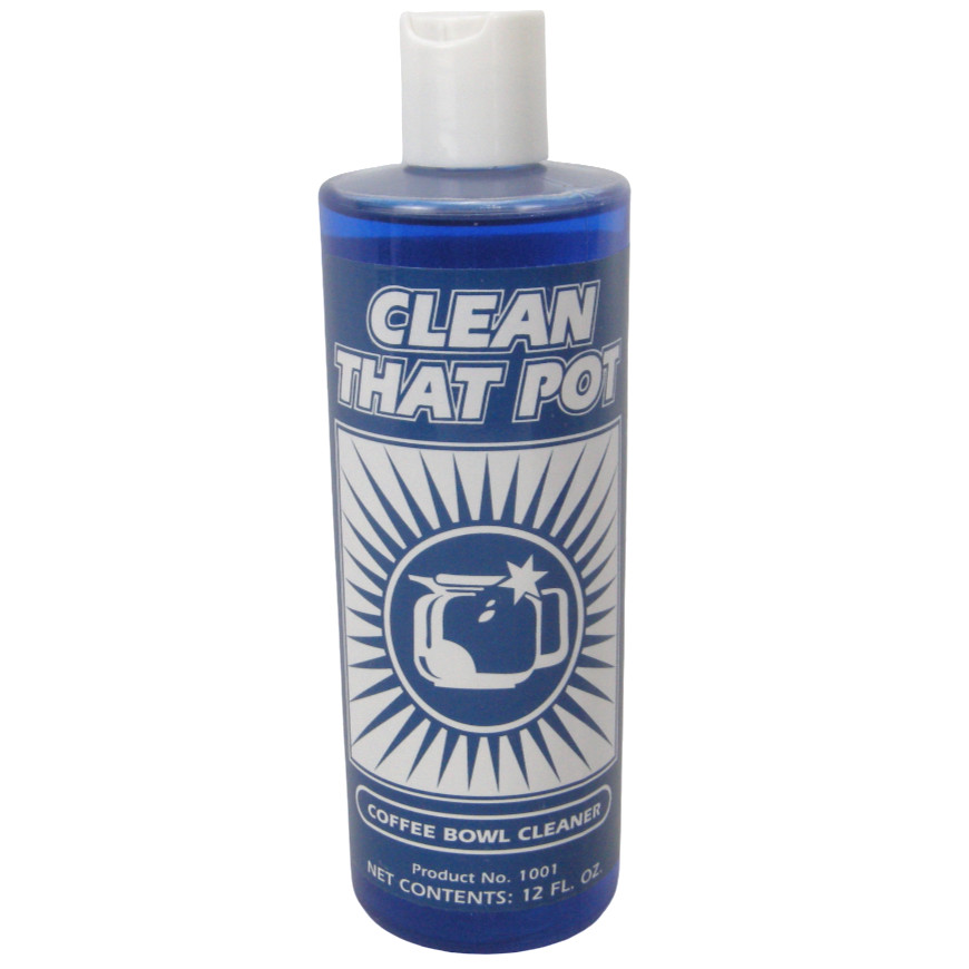 Clean That Pot All Purpose Coffee Equipment Cleaner 12 fl oz Case of 12 Bottles