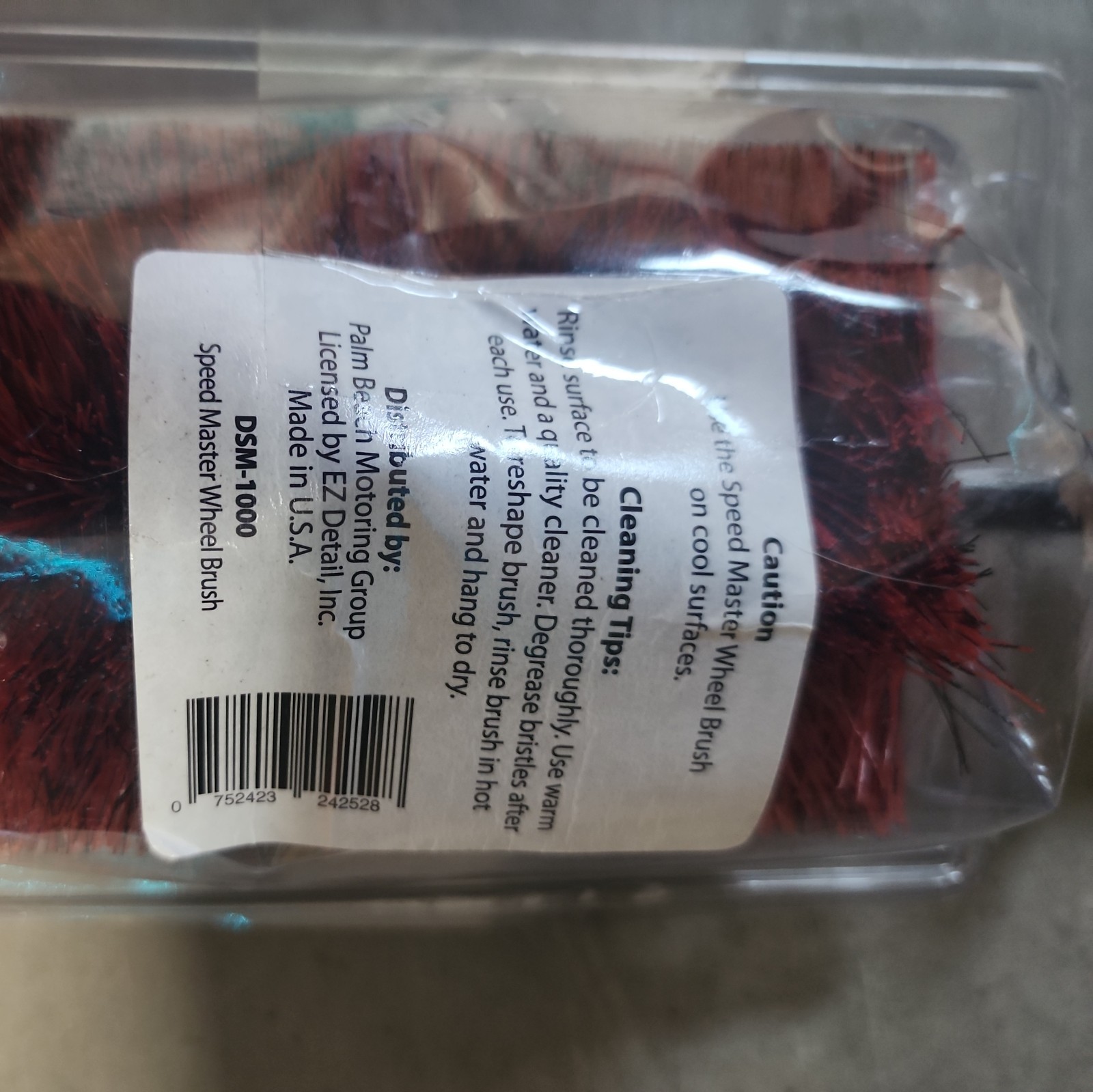 Speed Master Wheel Brush – Safe for All Wheel Types Easy to Use