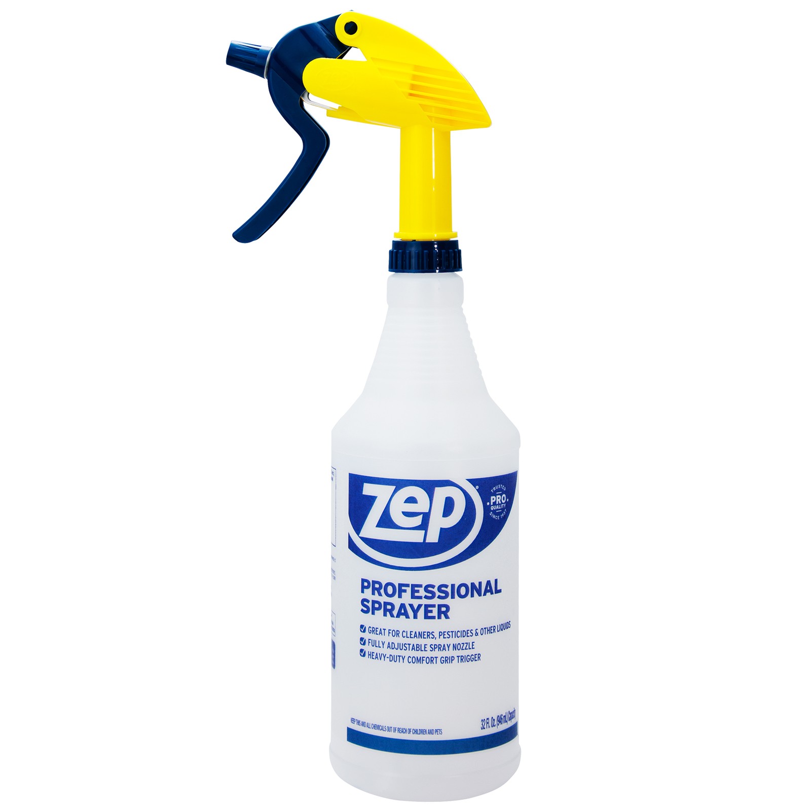 Zep Professional Sprayer Bottle – 32 oz (Case of 9) – HDPRO9 – Versatile
