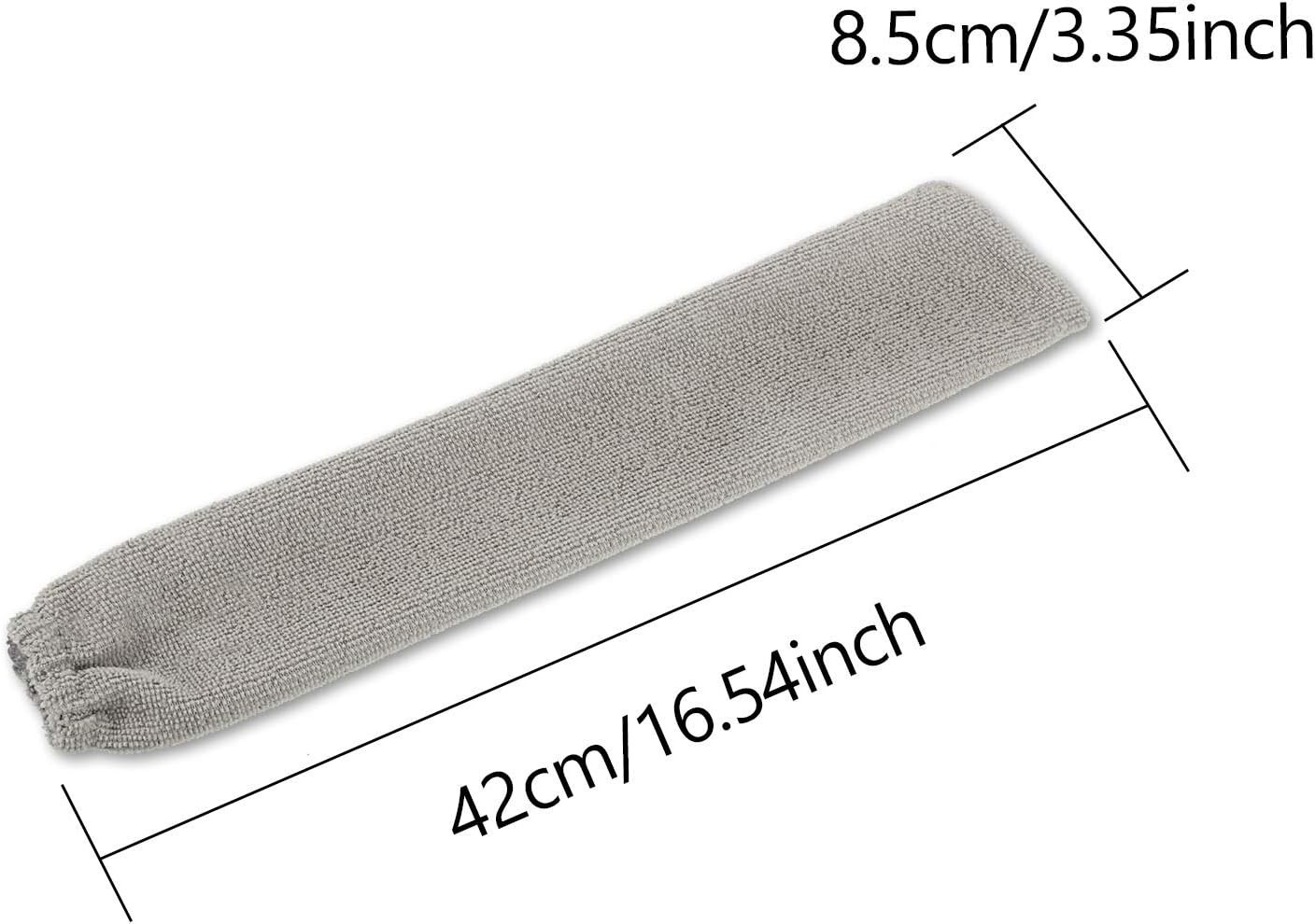 6 Pcs Retractable Gap Dust Cleaner Cloth Reusable Microfiber Dusting Cloth