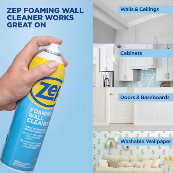 Zep Foaming Wall Cleaner 18 -fl oz Non-Scented Foam All-Purpose Cleaner