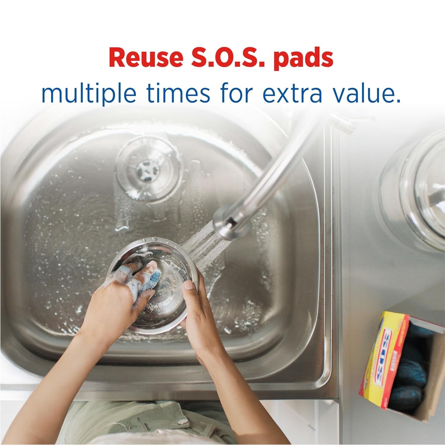 , Steel Wool Soap Pads, 10 Ct