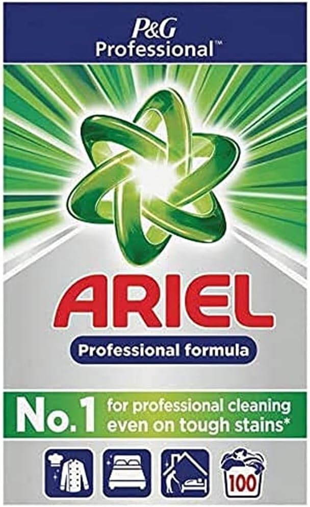 Ariel Professional Washing Powder 5.5kg 100 Wash Colour And Regular