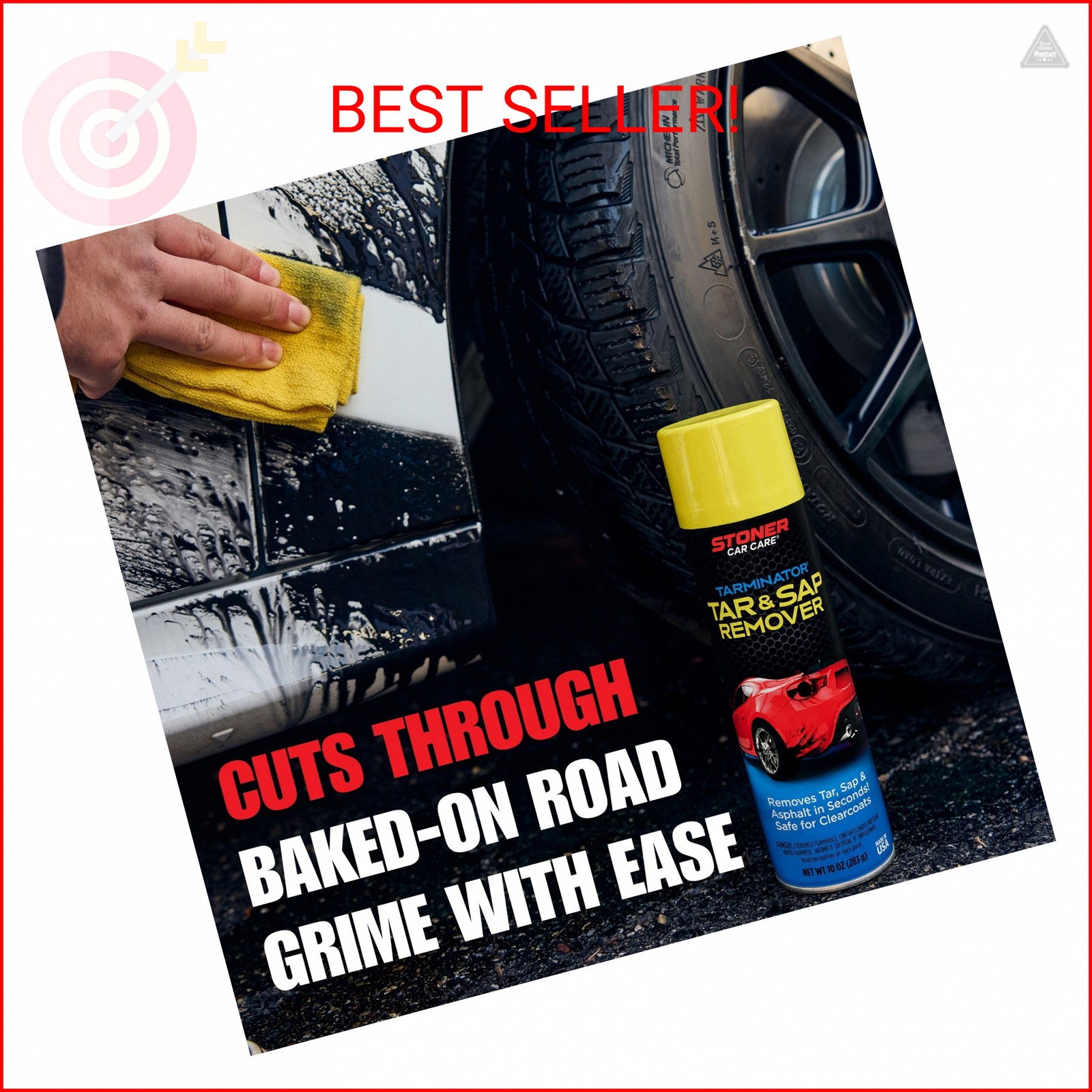 Stoner Car Care 91154 Tarminator Tar, Sap, and Asphalt Remover – Fast Acting Tar