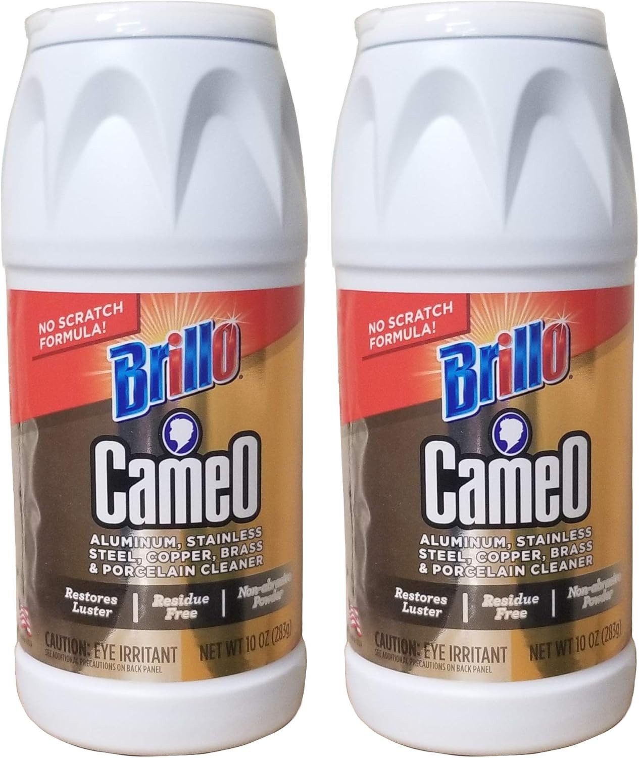 10 oz Pack of 2 Aluminum & Stainless Steel Cleaner – Effortless Tarnish Removal