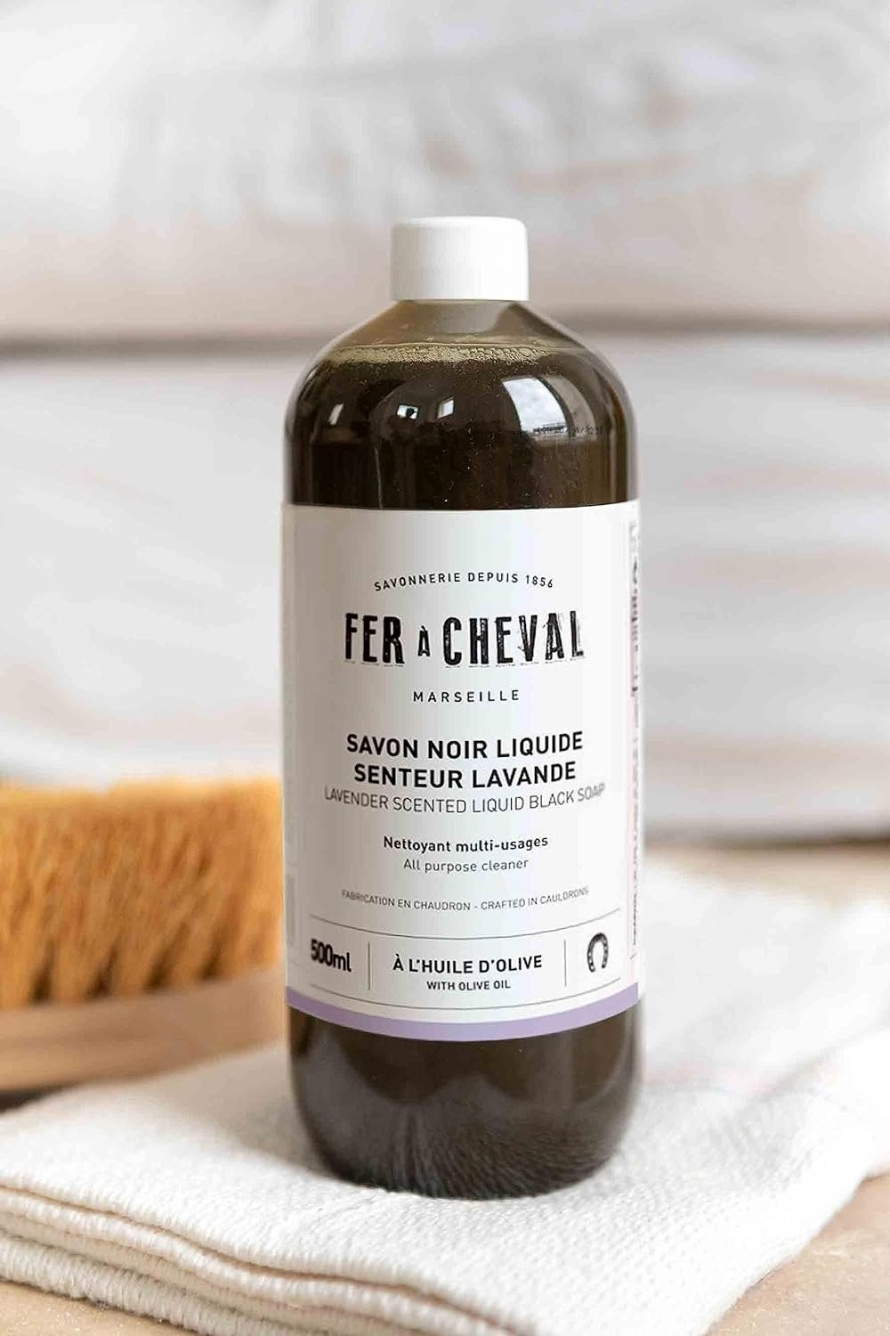 Fer à Cheval All Purpose Cleaner, Lavender Scented Liquid Black Soap Multi…