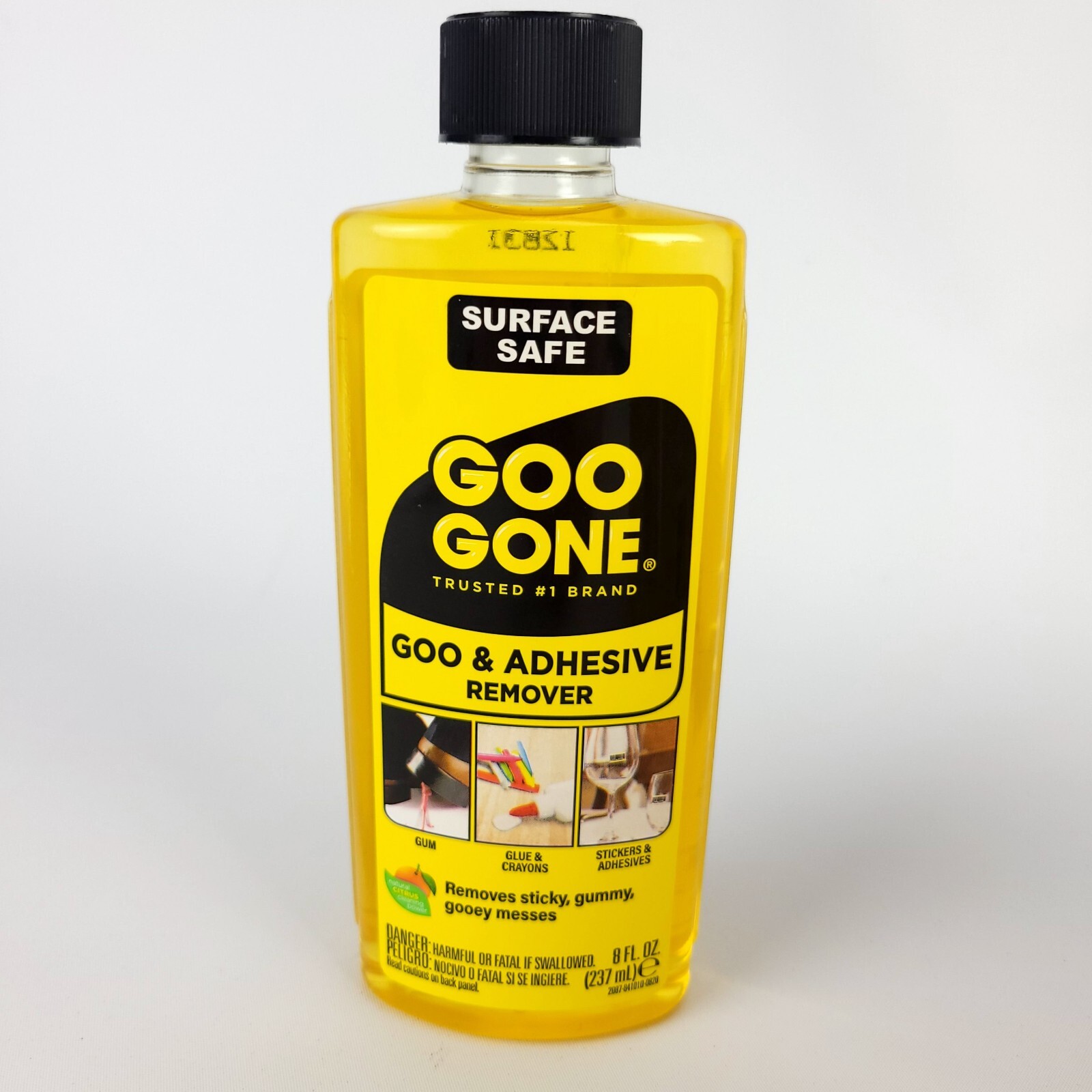 (Lot of 8) Goo Gone 2087 Citrus Adhesive Remover 8 oz Bottle