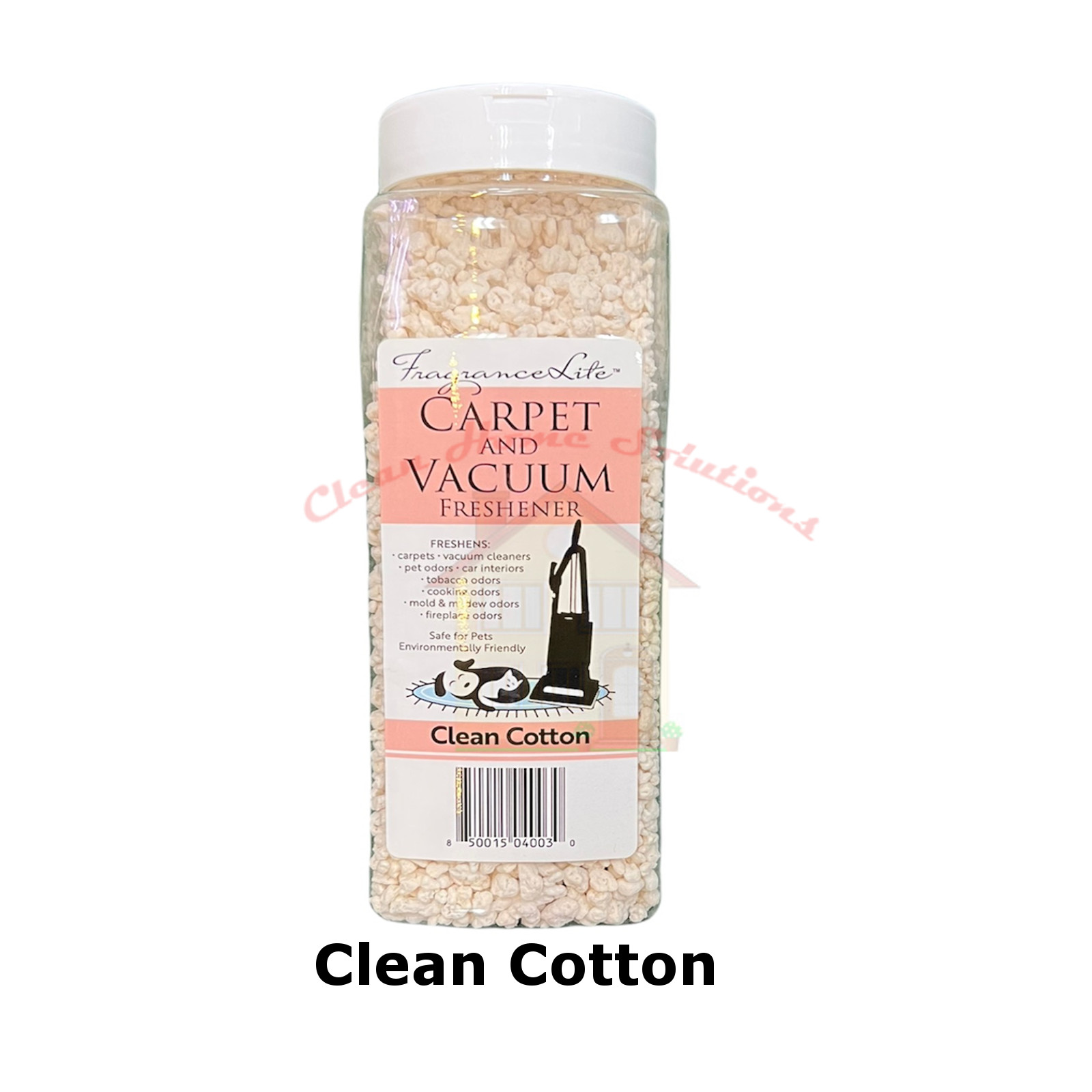 Fragrance Lite Carpet & Vacuum Freshener for Pet, Mold, Mildew & Fireplace Odors