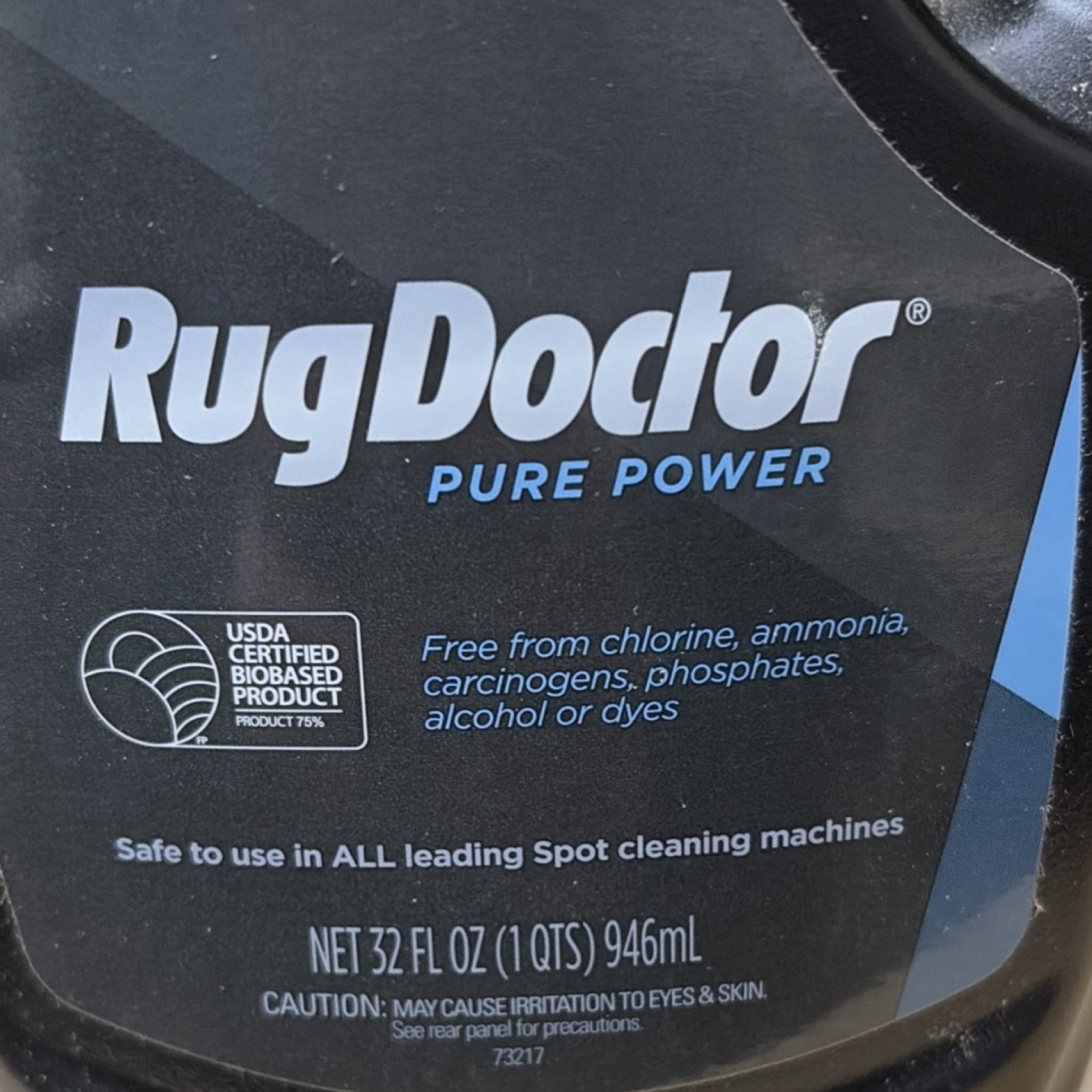 Rug Doctor Pure Power Biobased Spot Cleaner 32 fl oz for Rugs & Upholstery